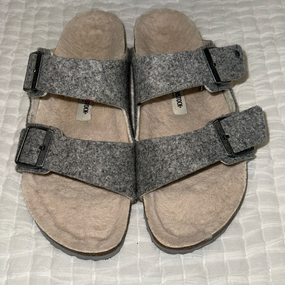 Birkenstock gray flannel Arizona